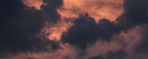 Preview wallpaper clouds, sky, dusk, atmosphere