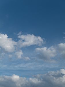 Preview wallpaper clouds, sky, elevation, blue