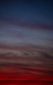 Preview wallpaper clouds, sky, evening, sunset