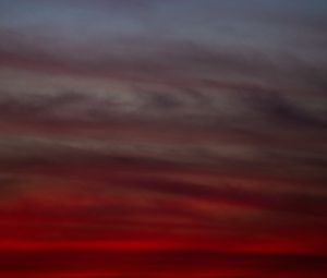 Preview wallpaper clouds, sky, evening, sunset