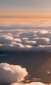 Preview wallpaper clouds, sky, height, flight