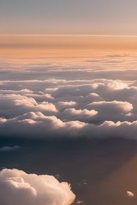 Preview wallpaper clouds, sky, height, flight