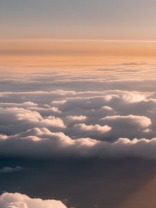 Preview wallpaper clouds, sky, height, flight