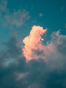 Preview wallpaper clouds, sky, light, height