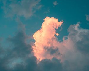Preview wallpaper clouds, sky, light, height