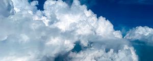 Preview wallpaper clouds, sky, nature, landscape, white