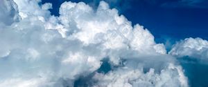 Preview wallpaper clouds, sky, nature, landscape, white