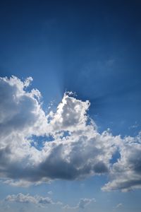 Preview wallpaper clouds, sky, nature, blue, white