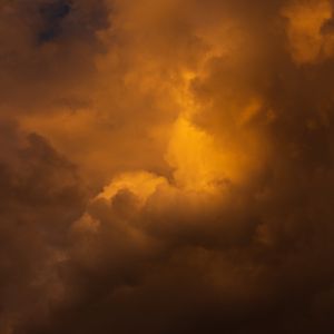 Preview wallpaper clouds, sky, nature, brown