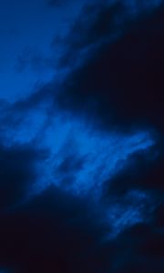 Preview wallpaper clouds, sky, night