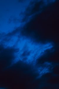 Preview wallpaper clouds, sky, night