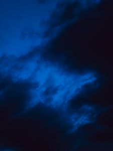 Preview wallpaper clouds, sky, night