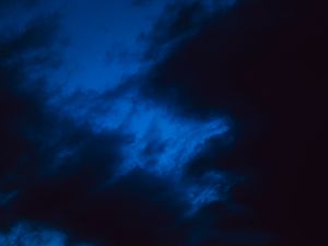 Preview wallpaper clouds, sky, night
