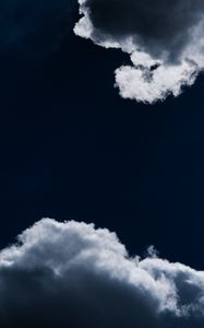 Preview wallpaper clouds, sky, night