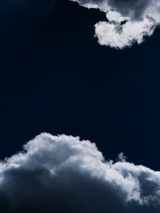 Preview wallpaper clouds, sky, night