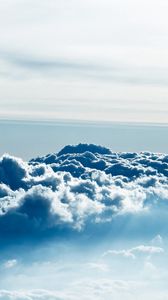 Preview wallpaper clouds, sky, porous
