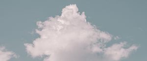 Preview wallpaper clouds, sky, porous, minimalism
