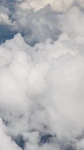 Preview wallpaper clouds, sky, porous, white