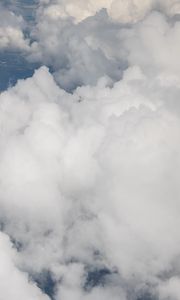Preview wallpaper clouds, sky, porous, white