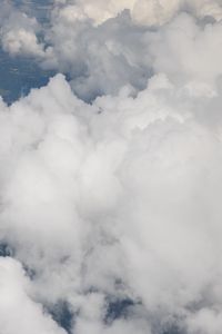 Preview wallpaper clouds, sky, porous, white