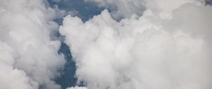 Preview wallpaper clouds, sky, porous, white