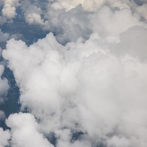 Preview wallpaper clouds, sky, porous, white