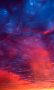 Preview wallpaper clouds, sky, rain, light