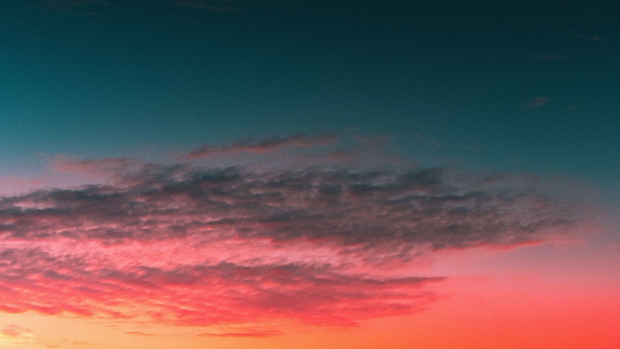 Wallpaper clouds, sky, sunset
