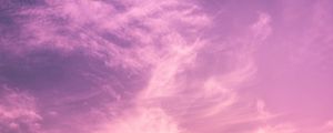 Preview wallpaper clouds, sky, sunset, porous, light