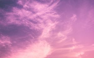 Preview wallpaper clouds, sky, sunset, porous, light