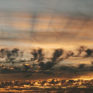Preview wallpaper clouds, sky, sunset, twilight