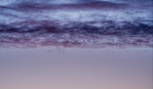 Preview wallpaper clouds, sky, sunset, gradient, beautiful