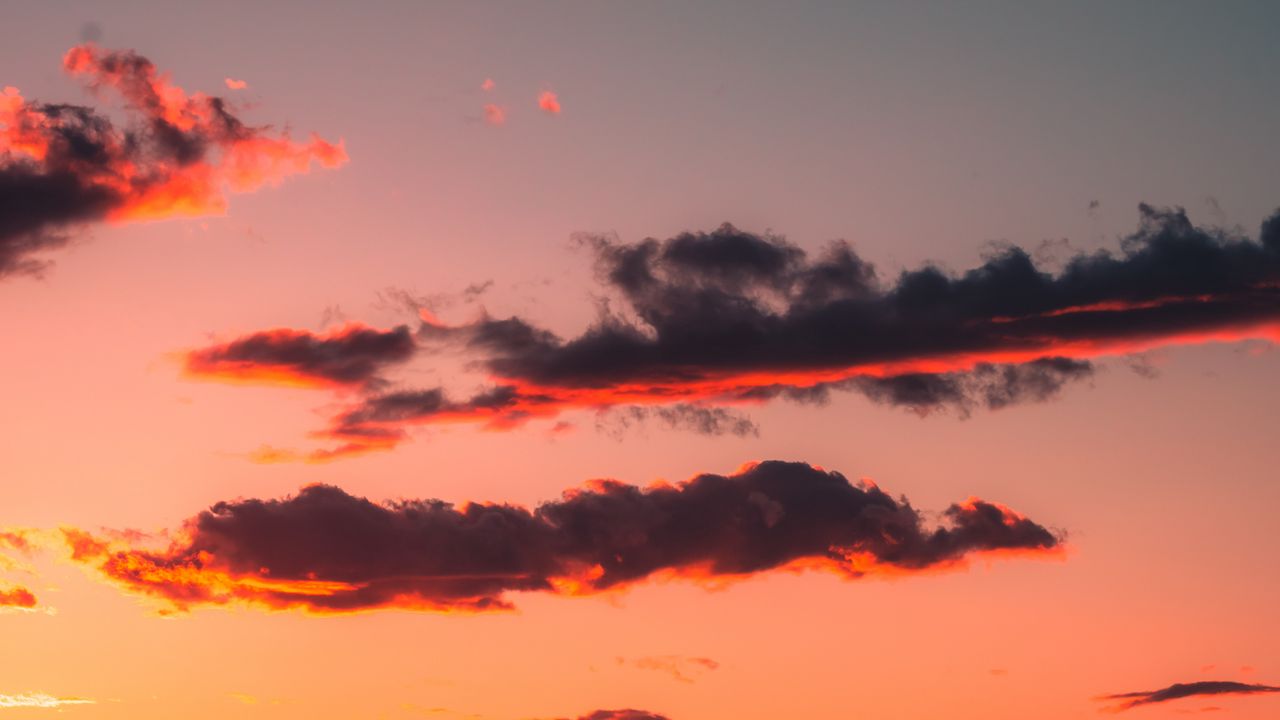 Wallpaper clouds, sky, sunset, beautiful