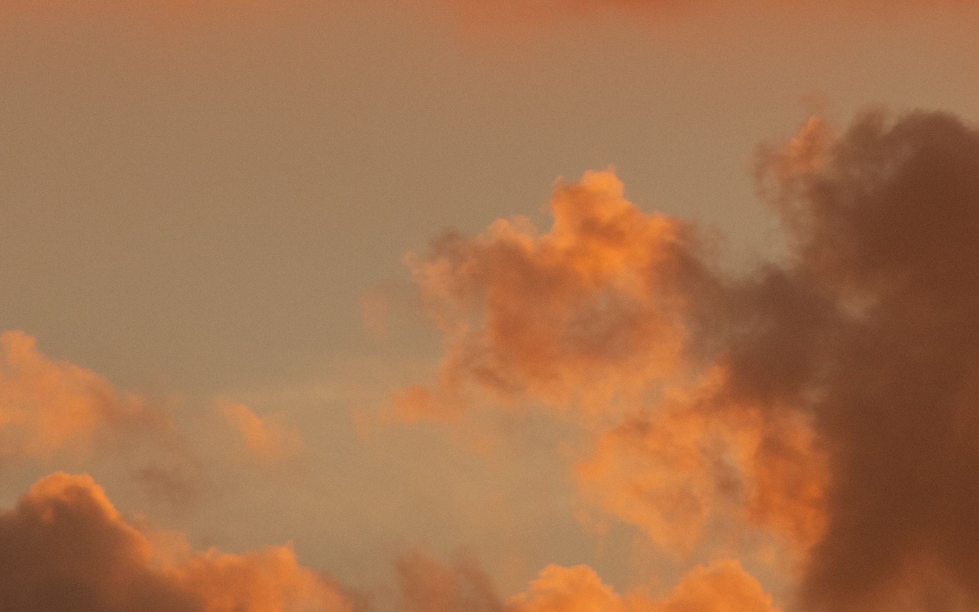 Download wallpaper 1920x1200 clouds, sky, sunset, beautiful, orange  widescreen 16:10 hd background