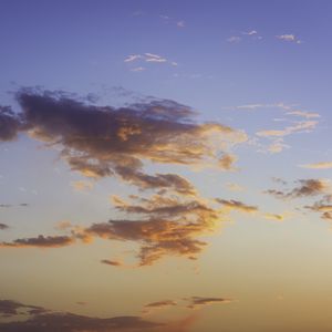 Preview wallpaper clouds, sky, sunset, beautiful, evening