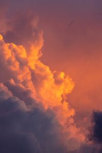 Preview wallpaper clouds, sky, twilight, light