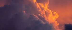 Preview wallpaper clouds, sky, twilight, light