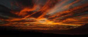 Preview wallpaper clouds, sky, twilight, nature, dark