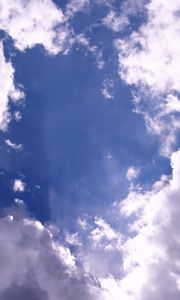 Preview wallpaper clouds, sky, white, blue, light