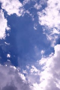 Preview wallpaper clouds, sky, white, blue, light