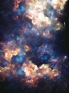 Preview wallpaper clouds, spots, glare, light, abstraction