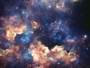 Preview wallpaper clouds, spots, glare, light, abstraction