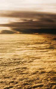Preview wallpaper clouds, sunlight, aerial view, sky, overview