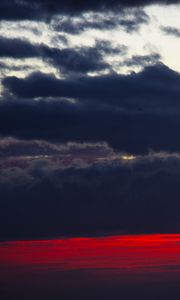 Preview wallpaper clouds, sunset, sky