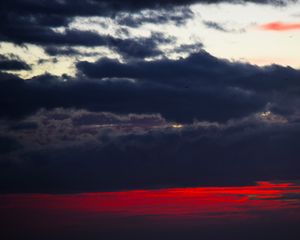 Preview wallpaper clouds, sunset, sky