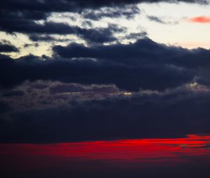 Preview wallpaper clouds, sunset, sky
