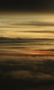 Preview wallpaper clouds, sunset, sky, dusk