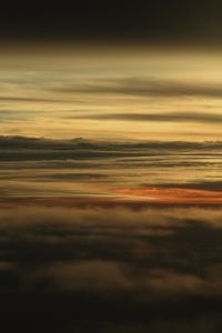 Preview wallpaper clouds, sunset, sky, dusk