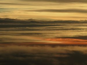 Preview wallpaper clouds, sunset, sky, dusk