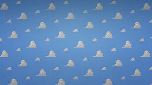Preview wallpaper clouds, wall, background, texture